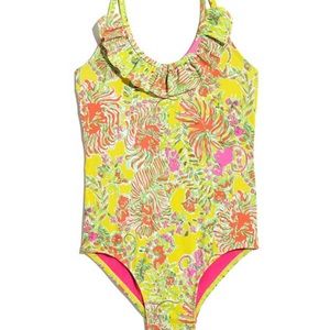 NWOT Floral Patterned Lily Pulitzer Swimsuit
